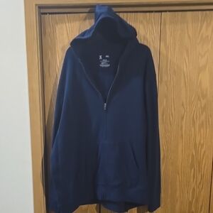 Xersion Men's Navy Zip-Up Hoodie